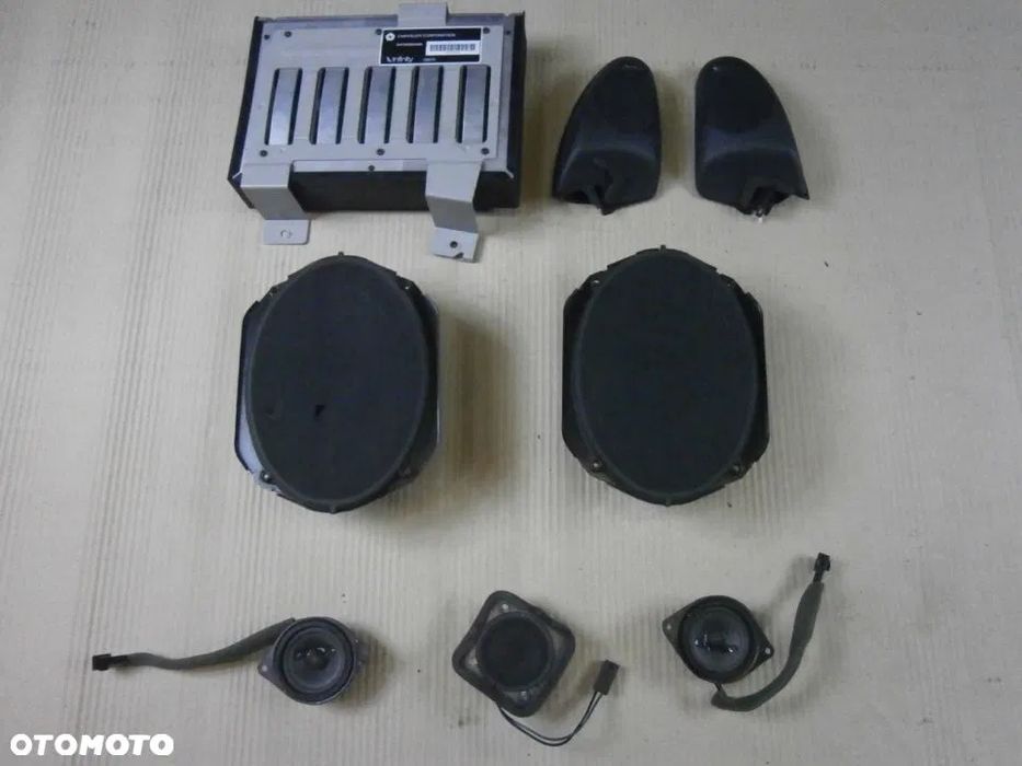 Głośniki Głośnik Wzmacniacz Komplet Chrysler 300m