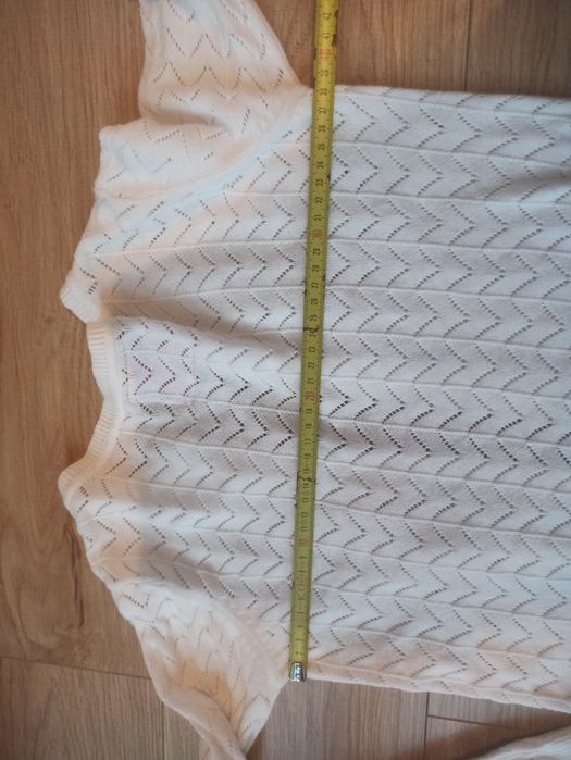 Koszula i sweterek dziewczynka 134