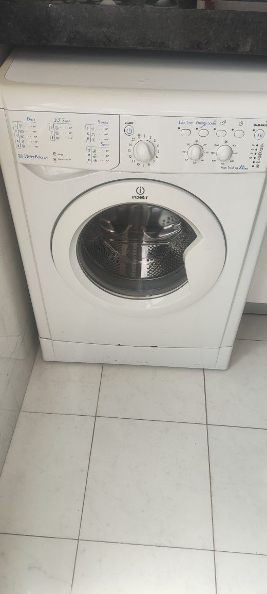 Máquina de Lavar Roupa Indesit IWC 61051 – 6 kg, 1000 rpm

Descrição G