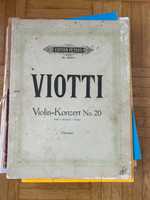Viotti Koncert skrzypcowy nr 20 nuty