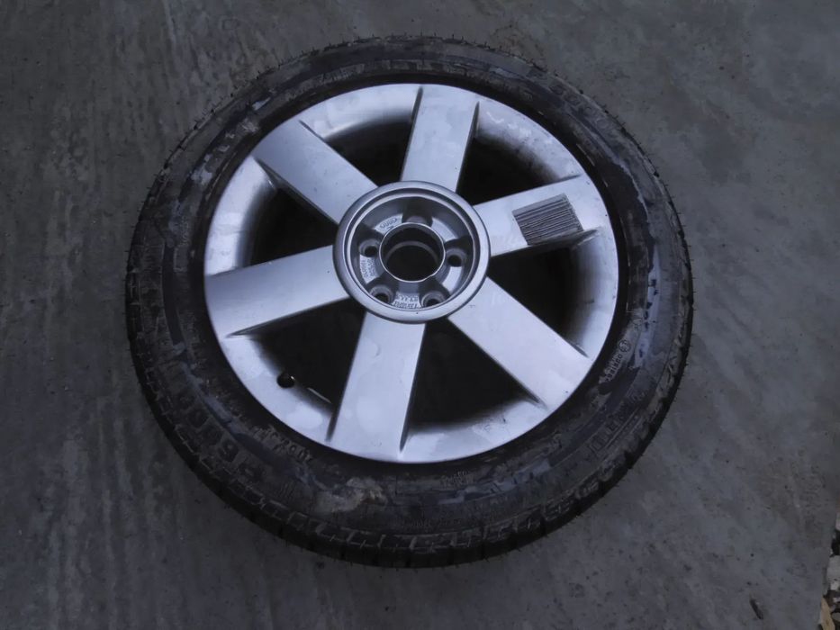 AUDI R16 NOWE KOŁO ZAPASOWE ORYGINALNA FELGA ALUMINIOWA 8L0601025AE ALUFELGA 16&quot; 7.0&quot; ET44.5 5X100