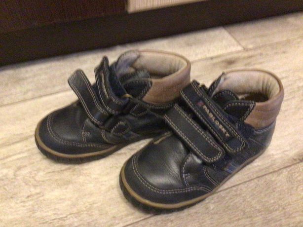 Кожаные ботиночки на мальчика PABLOWSKY (2-3-х лет)