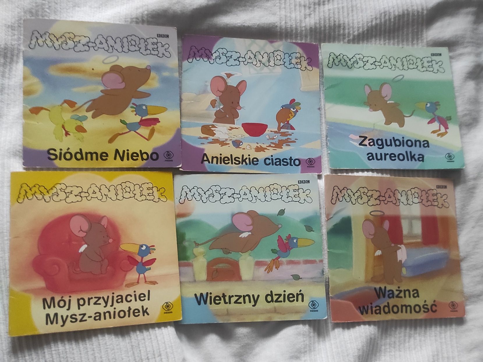 Mysz-aniołek seria książek