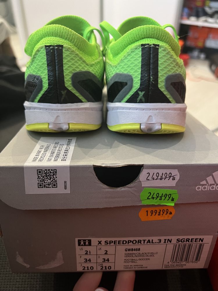 Turfy halówki adidas speedportal 3 34