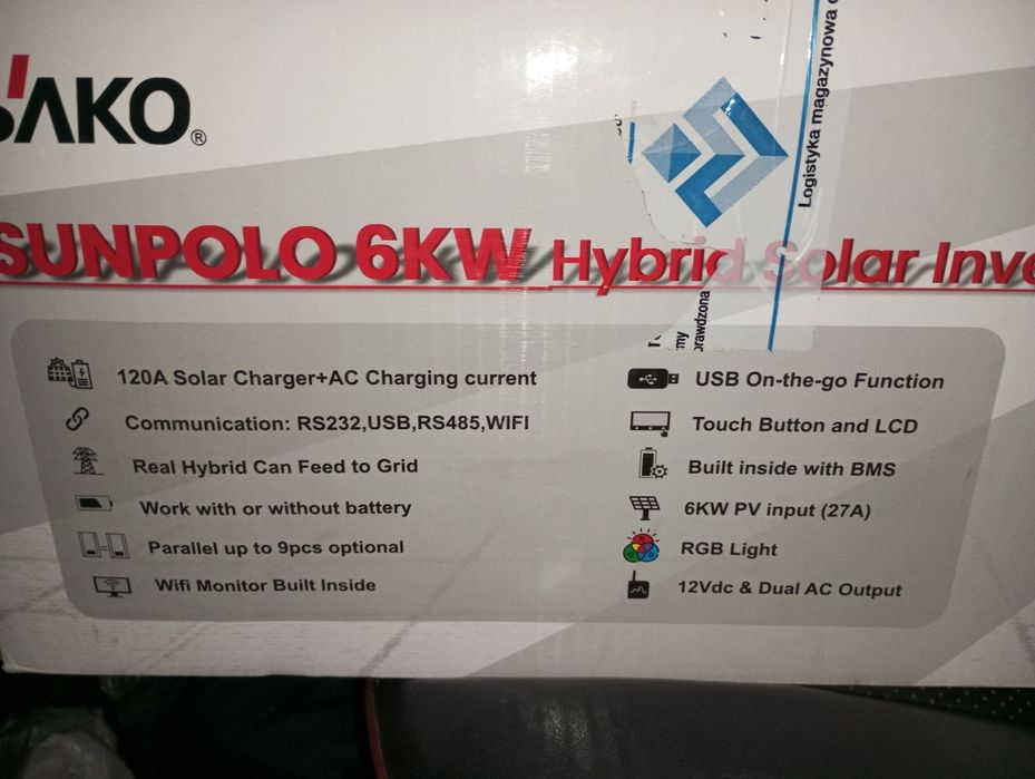 Інвертор SAKO sanpolo AXIOMA гібридний