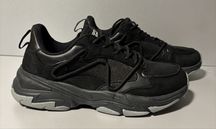 Skórzane sneakersy, obuwie sportowe czarne Sprandi rozm.41