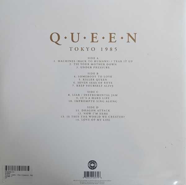 QUEEN -TOKYO 1985-Vol.1 +Vol.2- 1 LP+2 LP-płyty nowe , zafoliowane