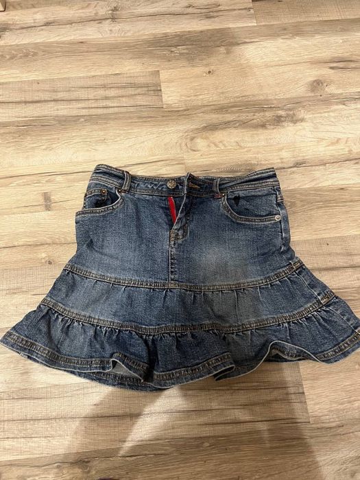 міні юбка джинсова y2k ґяру