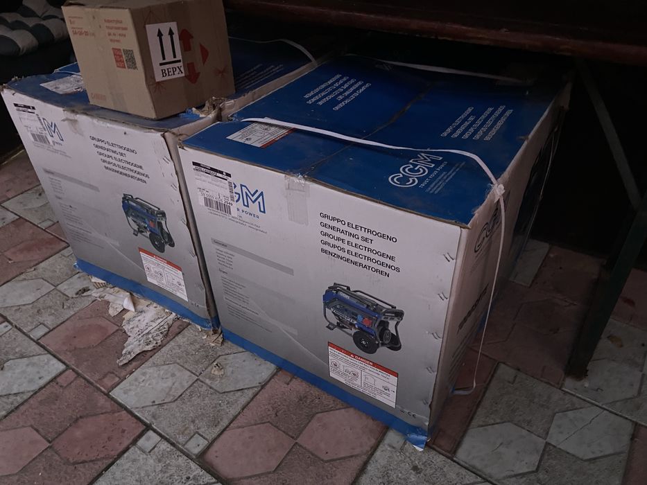 Генератор CGM 7000 SPTE 3 фази 5.6кВт бензин