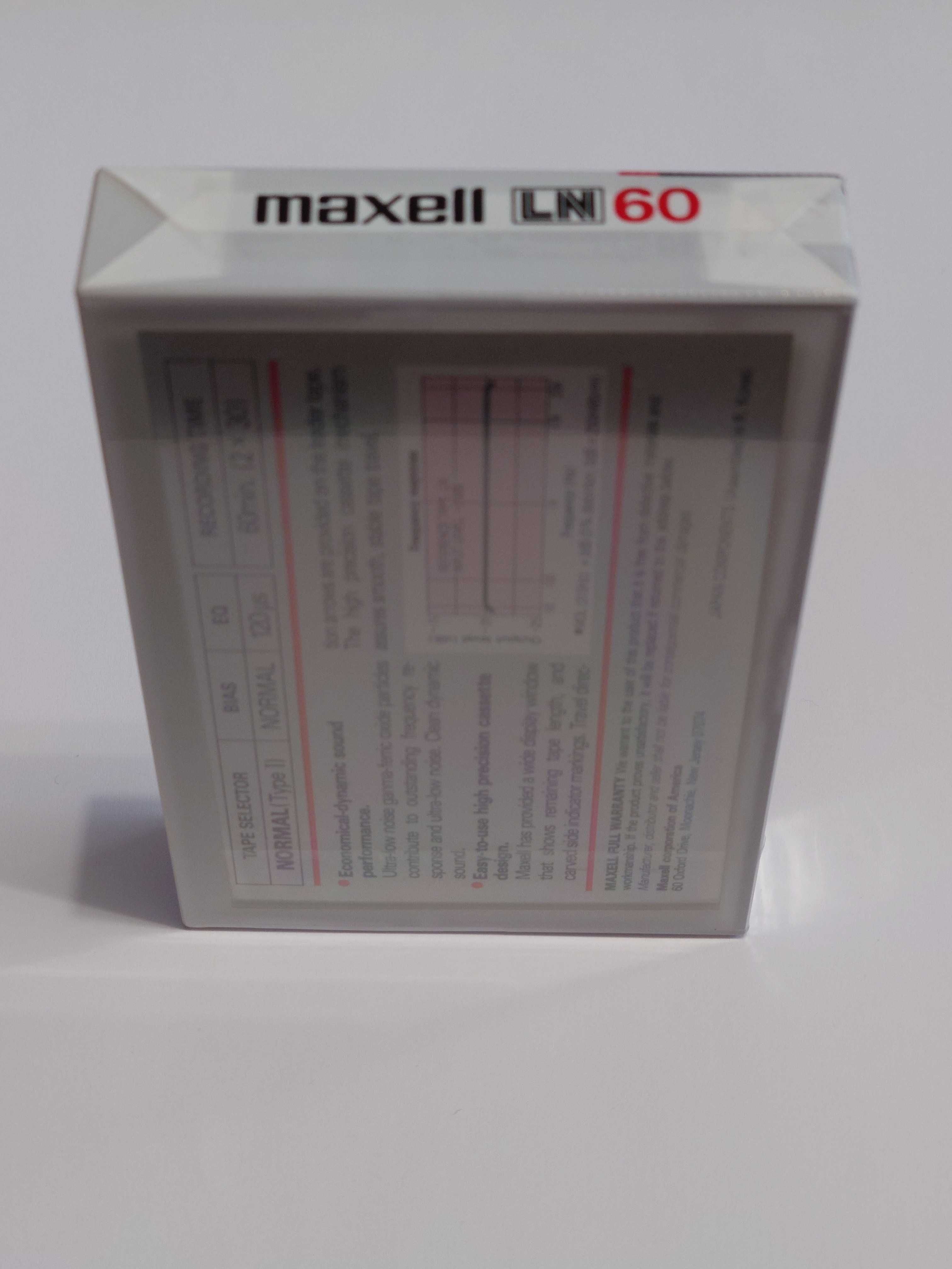 Maxell LN 60 model na lata 1982/1983 rynek Amerykański