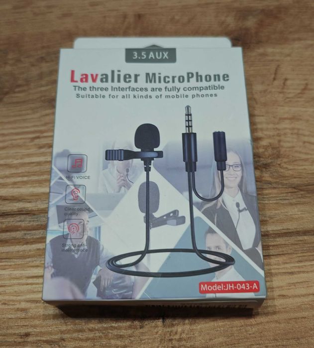 Mikrofon Lavalier MicroPhone JH-043-A