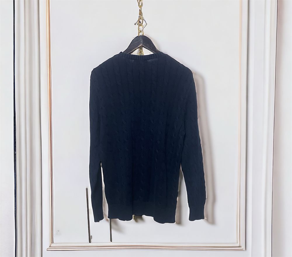 Sweter warkocz Ralph Lauren XL