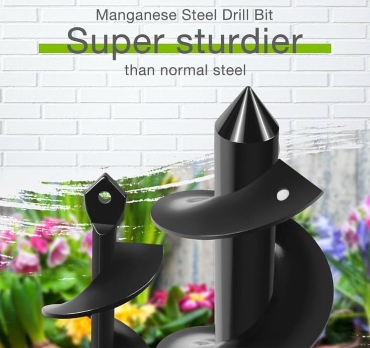 WORKPRO Zestaw wierteł ślimakowych, 4 x 22 cm, 8 x 30 cm