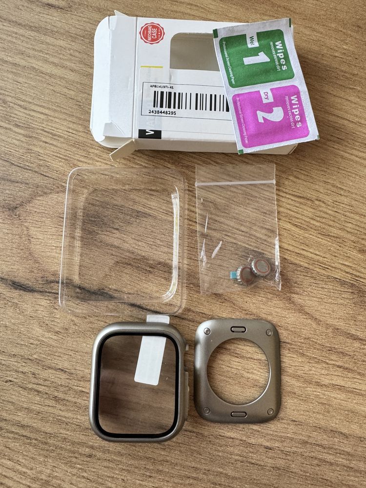 Etui Case Apple Watch 6/7/8 45mm Titanium/Ultra.