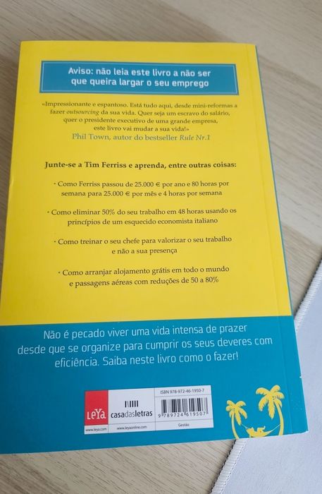 Livro Trabalhe 4 Horas por Semana