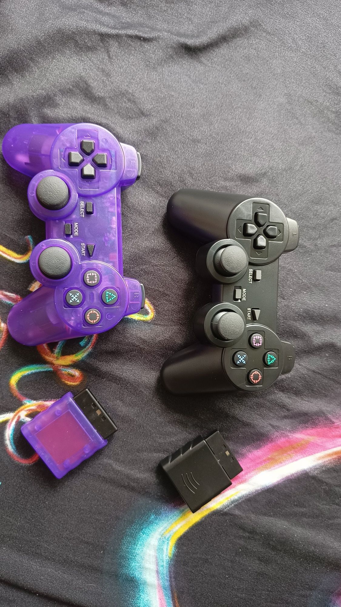 2 Nowe Bezprzewodowe Pady do PS2