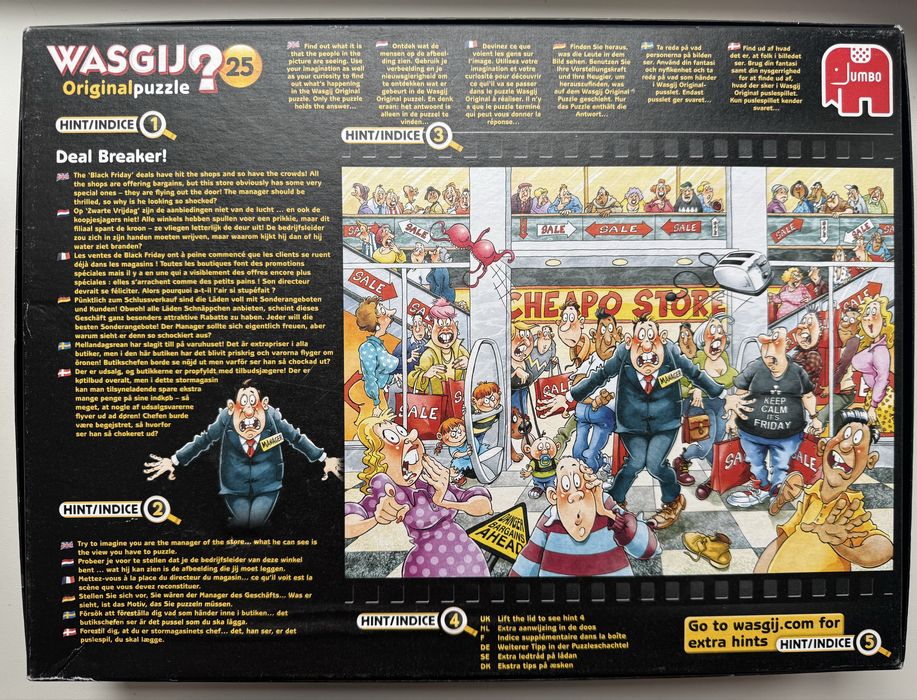 Пазли Wasgij Original 25 Limited Edition (Black Friday)