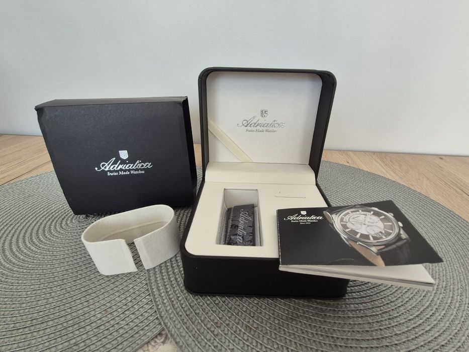 Pudełko etui do zegarka adriatica