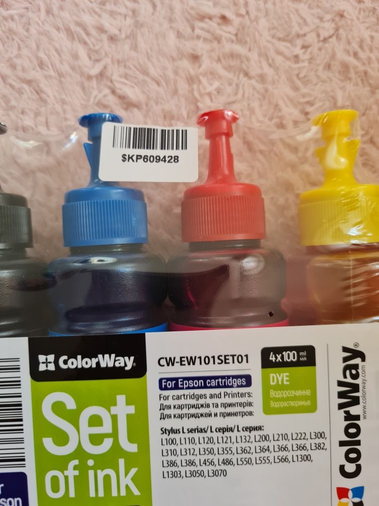 Фарба, чорнила для принтера color way