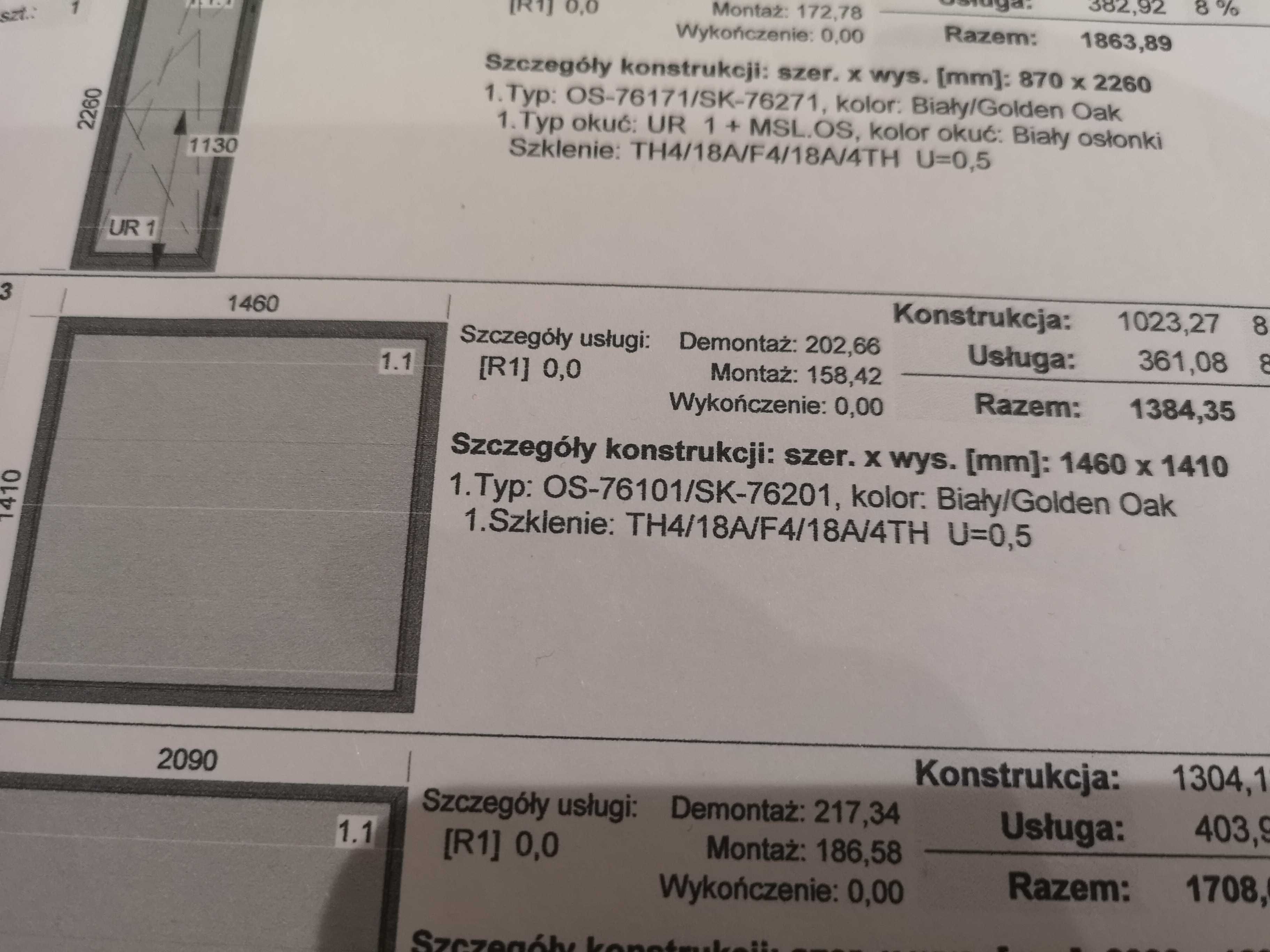 Okna Kowalski z demontażu