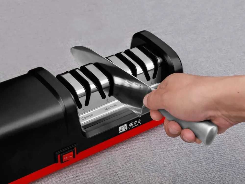 Ножеточка электрическая TAIDEA TG2102 заточка также керамических ножей