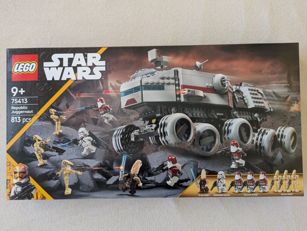 LEGO 75413 Juggernaut BEZ 5 Figurek