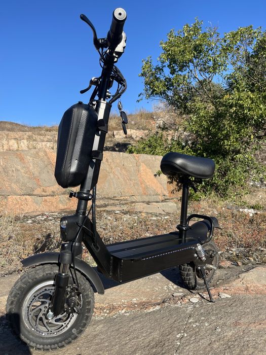 ‼️ПОТУЖНИЙ 1500 Вт на Пік /13 кол /55-60 км Броньований електросамокат