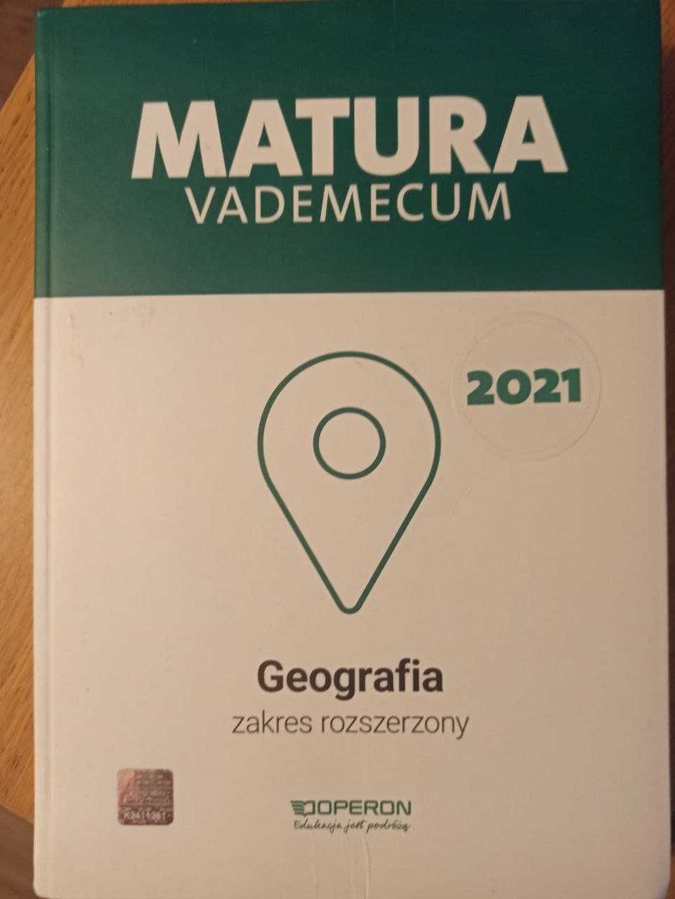 Vademekum maturalne GEOGRAFIA 2021 Nowe !