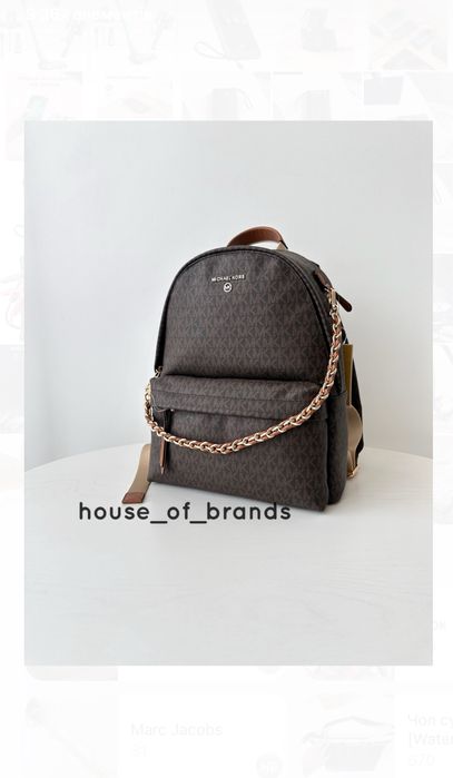 MICHAEL KORS Slater Backpack Жіночий рюкзак оригінал женский рюкзачек