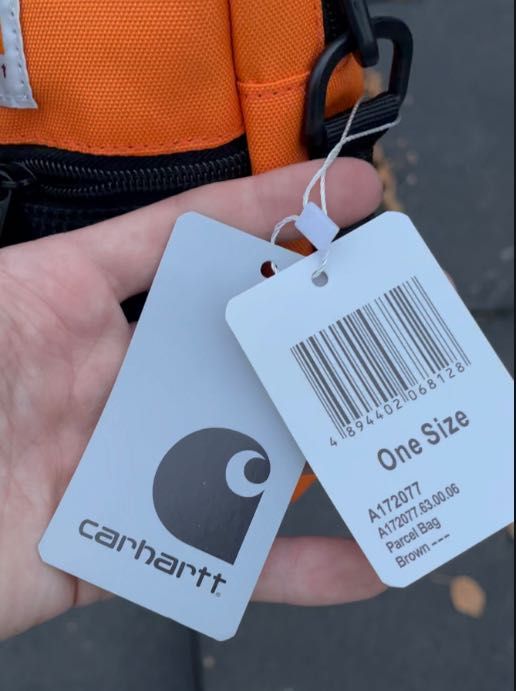 Сумка через плече CARHARTT | месенджер КАРХАРТТ | на затяжках |