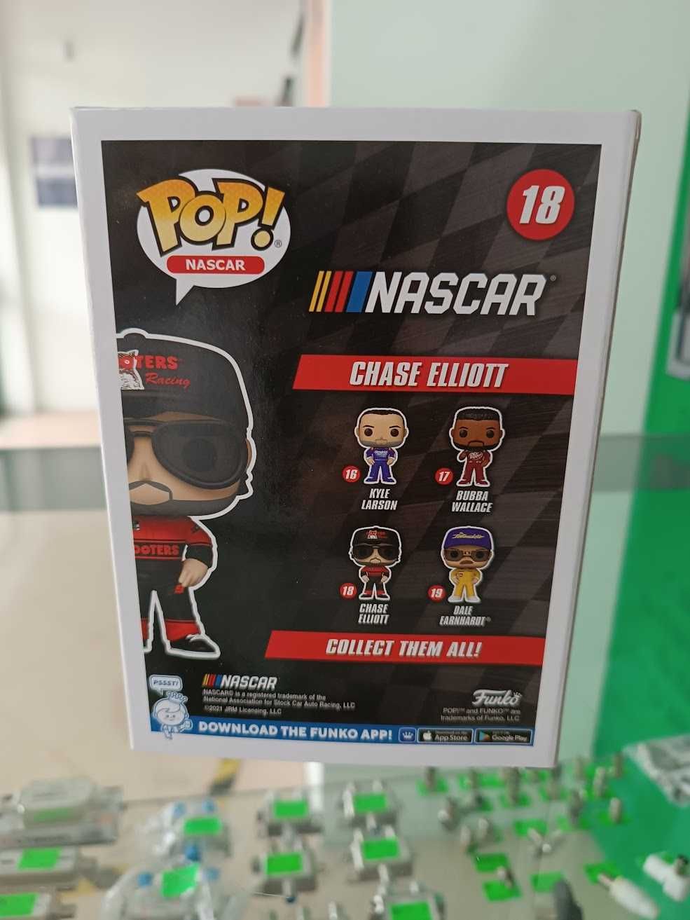 Novidade:POP! Nascar Chase Elliott 18