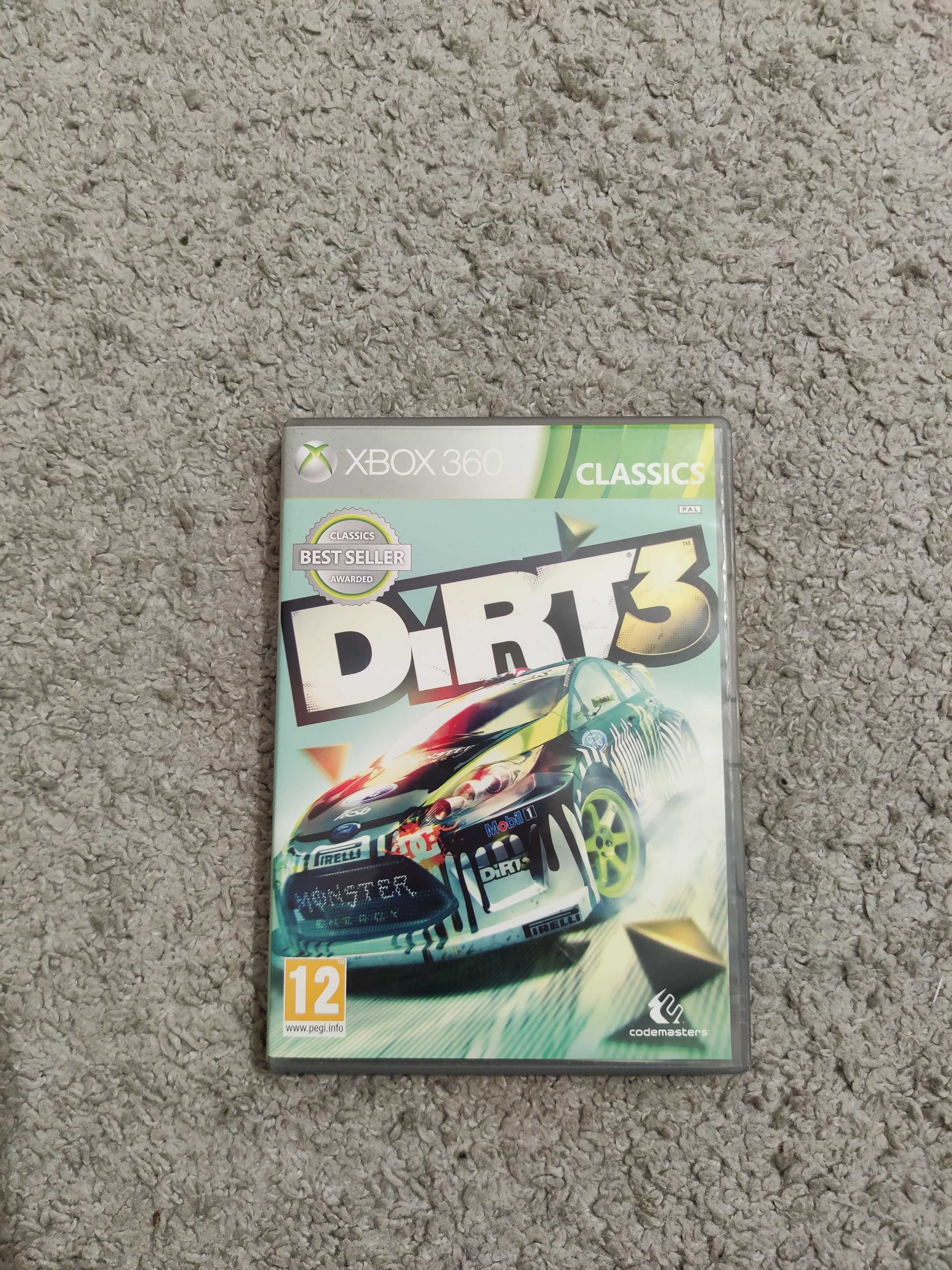 Gra Xbox 360 / Xbox360 - Dirt 3 ( język ANG )