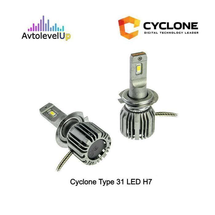 Комплект LED ламп Cyclone Type 31 H7 30W 6000Lm 5700K (пара)