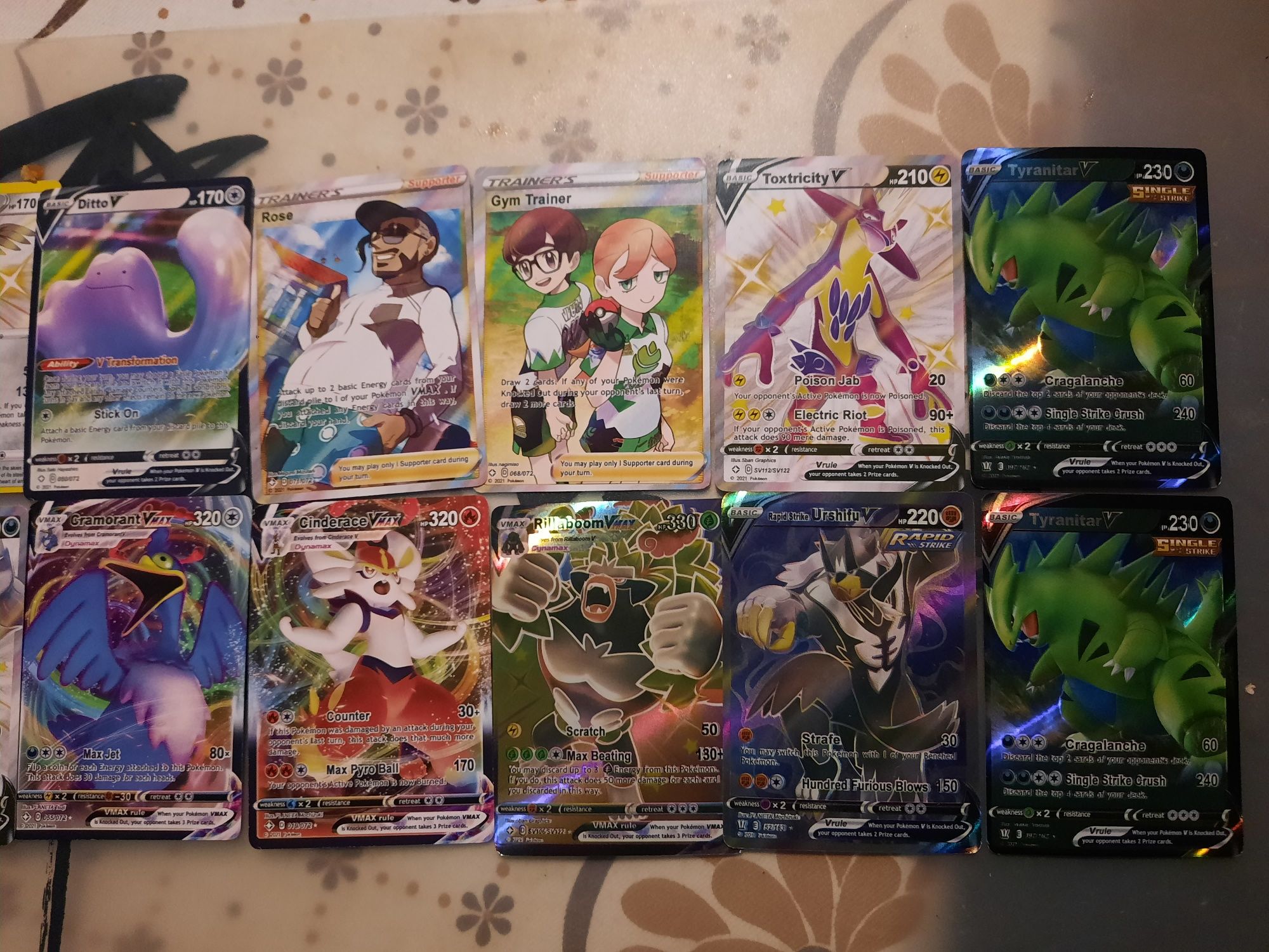 Cartas pokemon novas