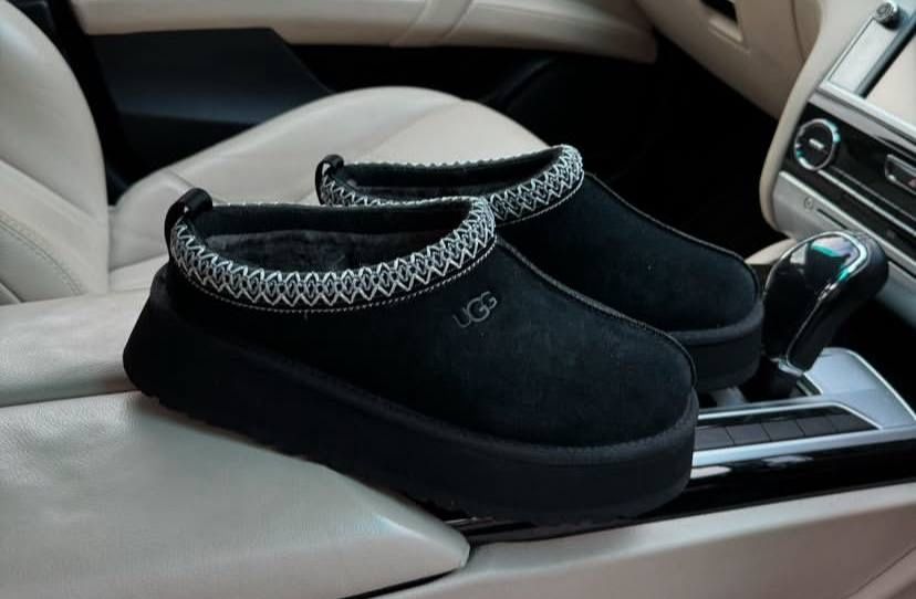 ugg tazz black, Уггі Tazz Tasman Premium, Чорні угги женские