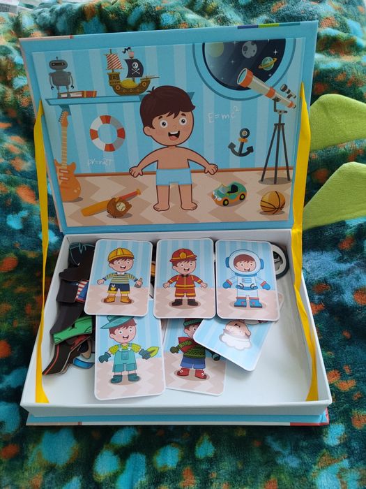 Układanka magnetyczna zawody, magnesy