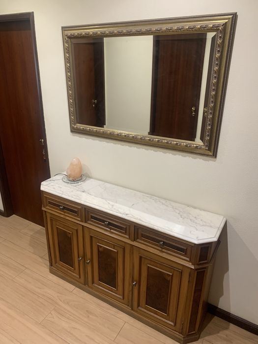 Conjunto Movel Aparador  e Espelho