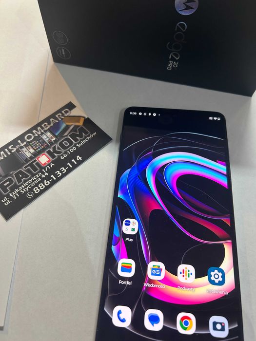 Motorola Edge 20 Pro 5g /256GB /Idealna - jak nowa/ ***PAT KOM***