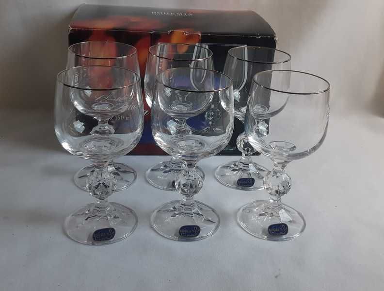 Bohemia Crystalex Claudia 6х150 ml. бокалы