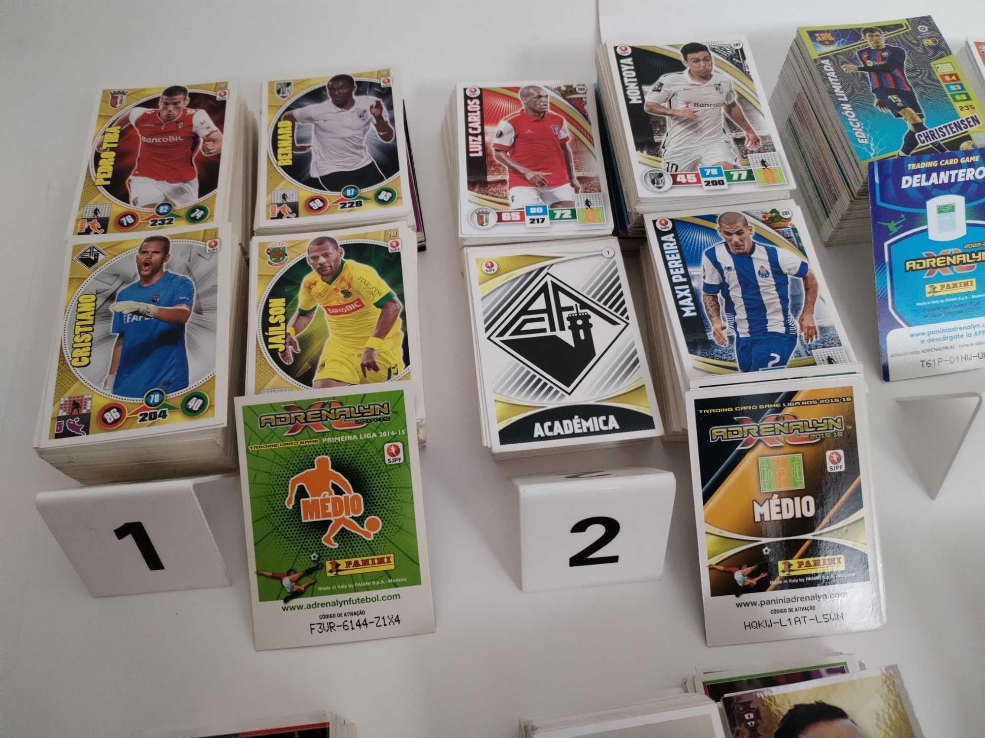 Cromos vários de Futebol