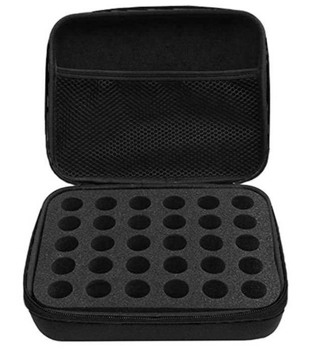 Kuferek organizer na lakiery do paznokci 30 sztuk