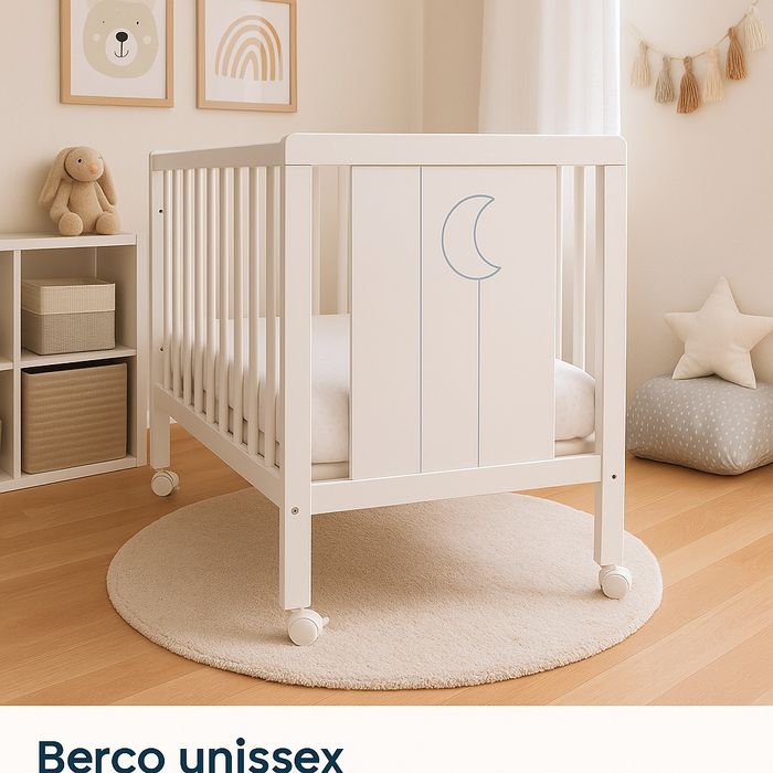 Cama Trama  convertível + colchão  viscoelástico