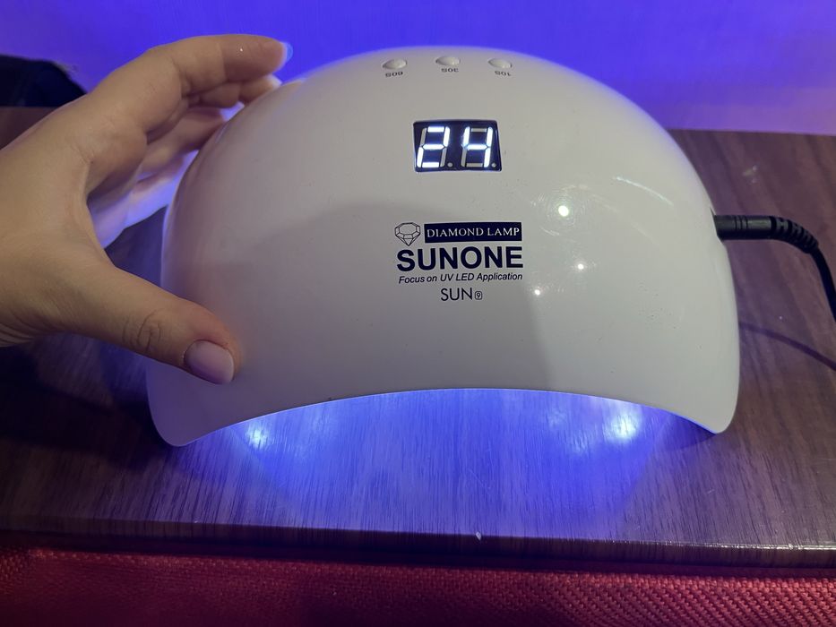 Лампа для манікюру uv/led sun one white 36w