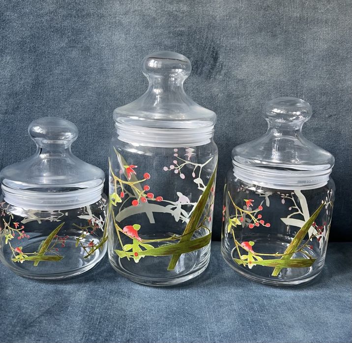 Набір банок для сипучих продуктів Luminarc 3 шт