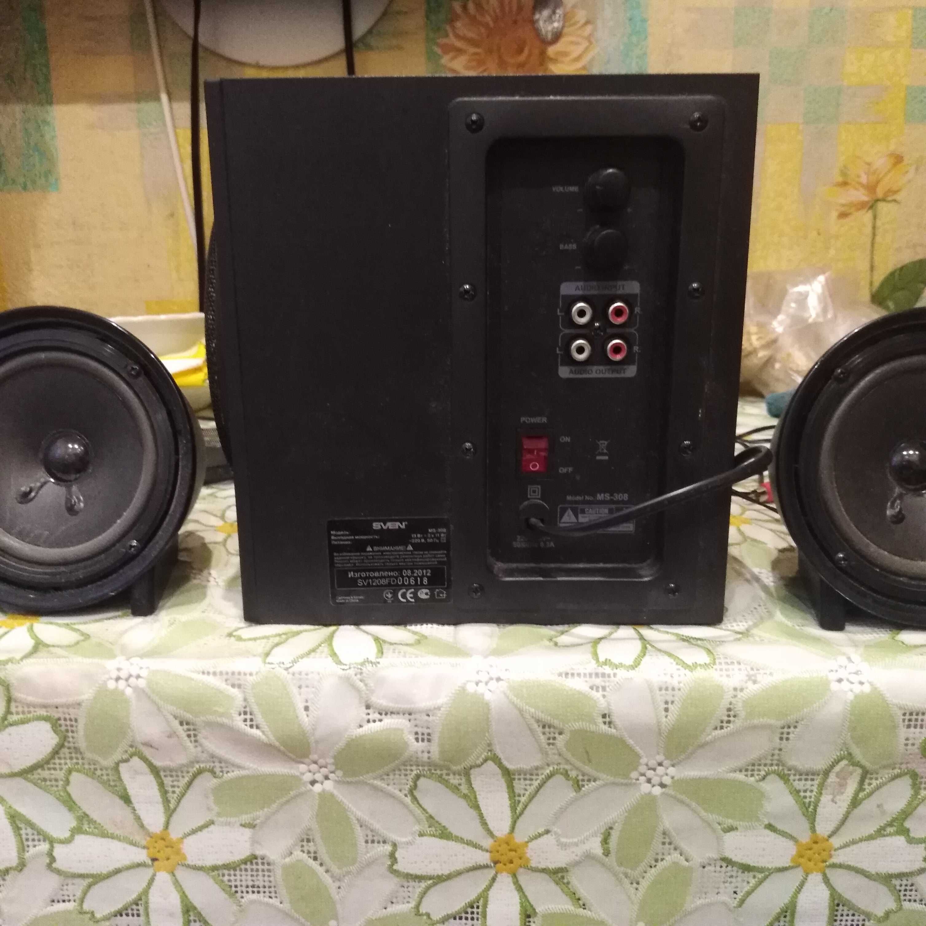 Активная акустика JBL. SVEN.