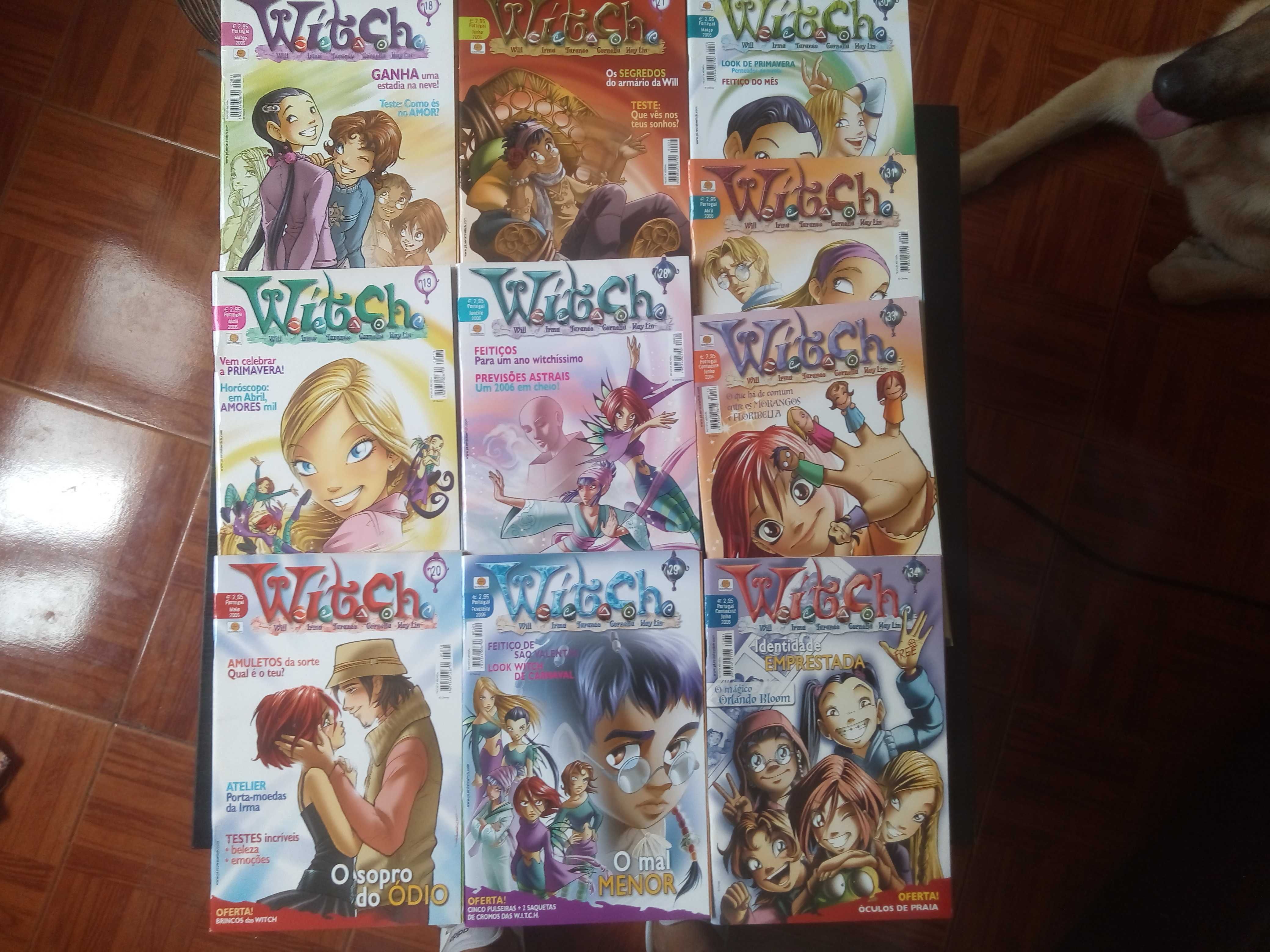 VENDIDO Revistas Witch para meninas