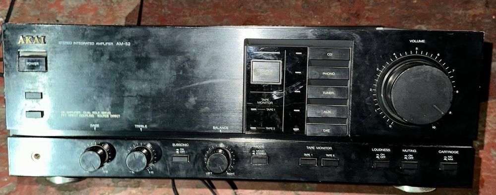 Усилитель Akai AM-52 (Рабочий, Нюансы по корпусу)
​Цена: 4000 грн