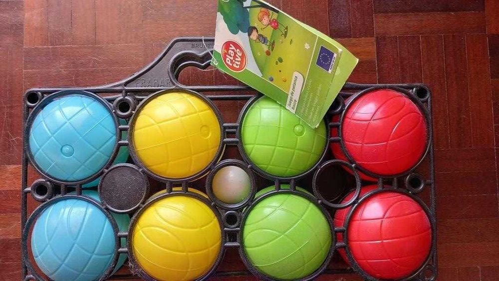 Jogo de petanca para praia