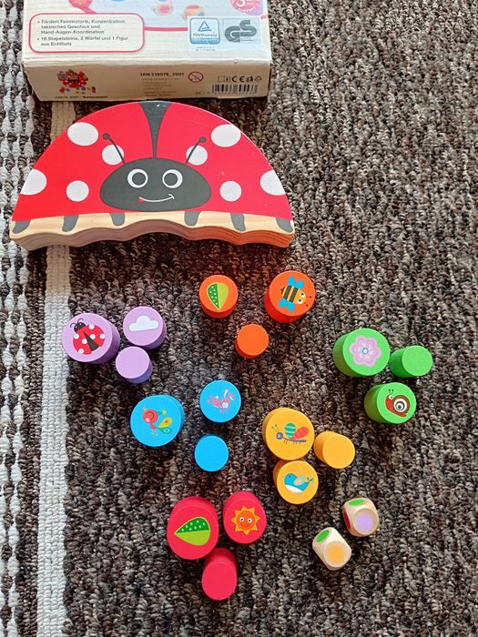 Gra balansująca biedronka