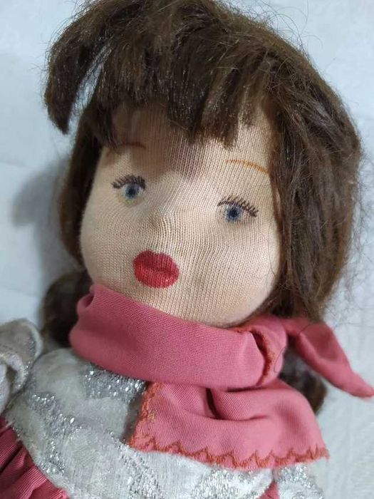 Boneca Antiga Tecico e Porcelana